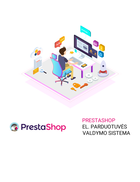 Prestashop el. parduotuvės valdymo sistema
