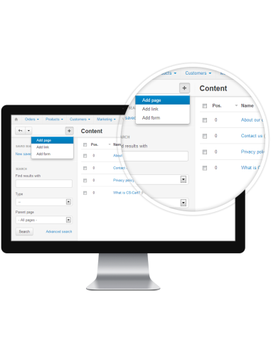 CS-CART el. parduotuvės valdymo sistema Cs-cart - 5