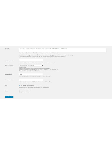 Sblizingas wordpress woocommerce atsiskaitymo modulis Woocommerce - 4